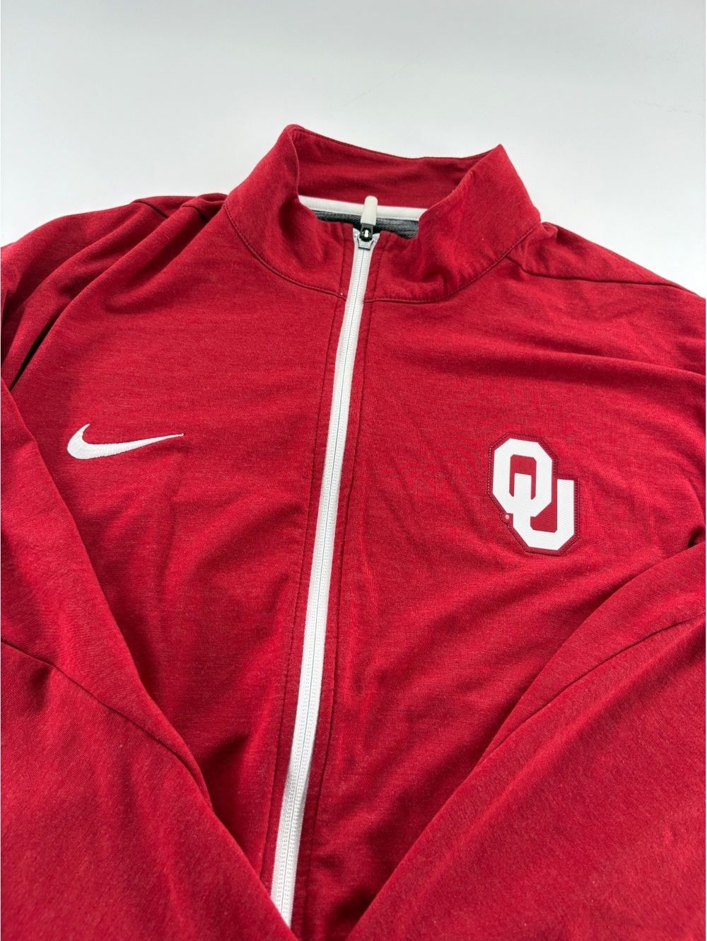 Nike Dri-Fit Oklahoma Sooners Full Zip Jacket Men's XXL OU